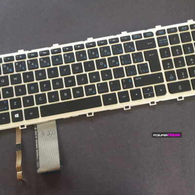 HP 720244-DB1 ENVY 15-j 17-j Series Canadian French Backlit Keyboard With Frame