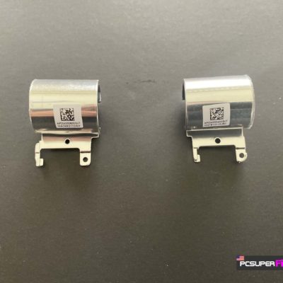 HP 924894-001 924895-001 Pavilion 15-bs 15-bw Pair Of Hinge Covers Silver