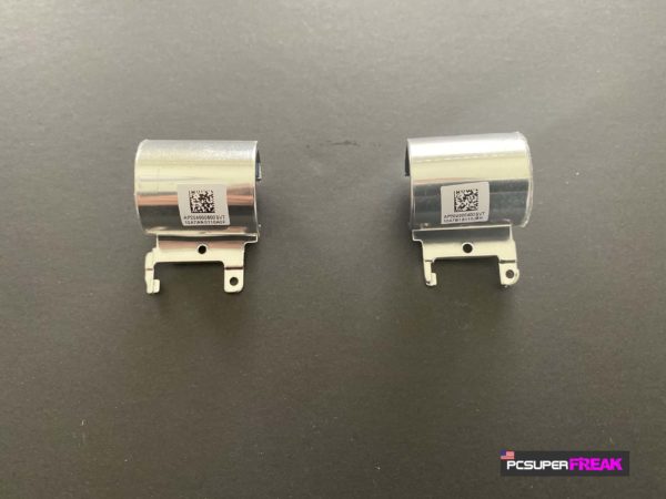 HP 924894-001 924895-001 Pavilion 15-bs 15-bw Pair Of Hinge Covers Silver