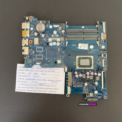 HP 854958-601 Notebook 15-ab 15-ba Series AMD A10 Motherboard