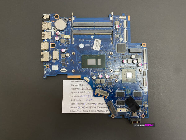 NEW HP Pavilion 15-bs100tx Motherboard With AMD Graphics 934910-601