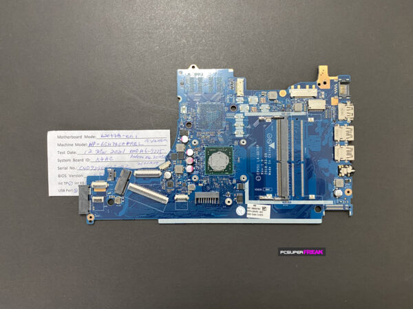 HP Pavilion 15-db AMD A6-9225 Motherboard L20478-601